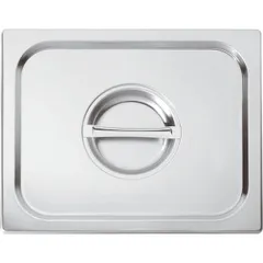 Lid for gastronorm container GN 1/1 stainless steel metal.