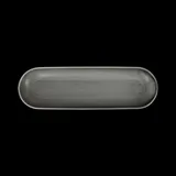 БЛЮДО овальное 13" 330х100мм, серый "Corone Urbano"