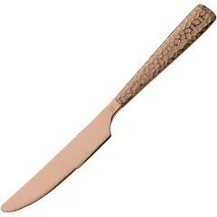 Table knife "Palace Martelato"  stainless steel  copper