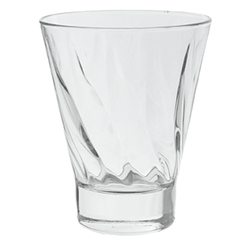 Old fashion “Bell Flame” glass 200ml D=92,H=105mm clear.