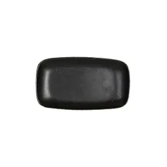 Тарелка «Раст Бронзо» прямоугольная для хлеба фарфор ,L=16,B=9см коричнев.