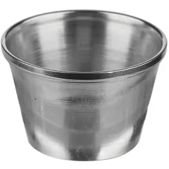 Sauce boat stainless steel 30ml D=45mm metal.