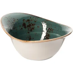 Салатник «Крафт Блю» фарфор 450мл ,H=75,L=180,B=140мм синий