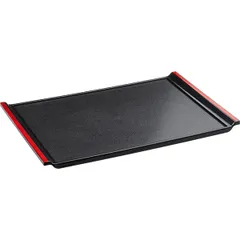 Поднос «Проотель» прямоугольный пластик ,L=37,B=25см черный,красный