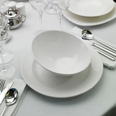 Тарелка пирожковая «Монако» фарфор D=165,H=16мм белый, Диаметр (мм): 165, изображение 4