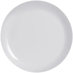 Тарелка «Эволюшнс Гранит» мелкая стекло D=27см серый