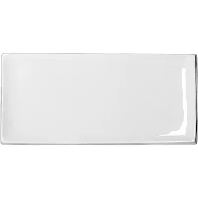 Блюдо для суши «Кунстверк» фарфор ,H=18,L=240,B=110мм белый, изображение 2