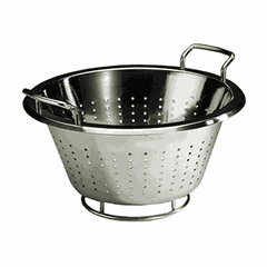 Colander stainless steel 7l D=32,H=14cm metal.