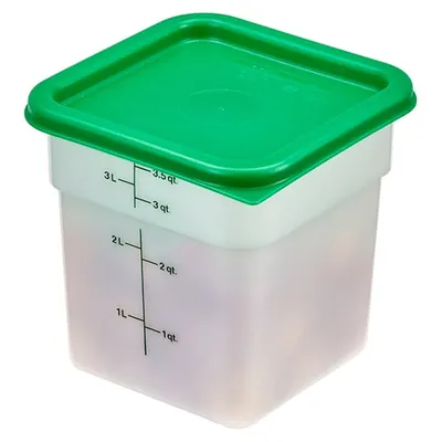Крышка для контейнеров арт.2SFSPP, 4SFSPP полиэтилен ,L=18,5,B=18,5см зелен., изображение 10