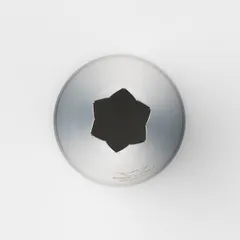 Насадка кондитерская «Открытая звезда» сталь нерж. ,H=40,L=25/9мм, изображение 2