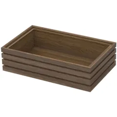 Feed box walnut ,H=75,L=265,B=162mm wood theme