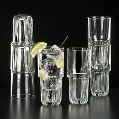 Олд фэшн (стакан) «Эверест» стекло 237мл D=8,H=8см прозр., изображение 2