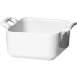 Форма для запекания фарфор 80мл ,H=40,L=100,B=65мм белый