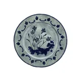 Тарелка десертная «В.Виена Флауэрс» фарфор D=28см серый