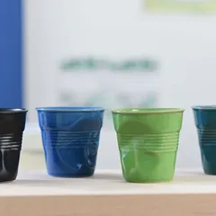 Стакан для горячих напитков «Фруассэ» фарфор 80мл D=65,H=60мм черный, изображение 4