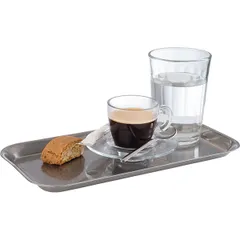 Поднос «Винтаж» прямоугольный сталь нерж. ,L=26,B=13,5см серебрист.,матовый, изображение 2