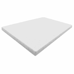 Cutting board polyethylene ,H=20,L=530,B=325mm white