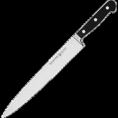 Нож для нарезки мяса «Глория Люкс» сталь ,L=38/26,B=3см черный,металлич.