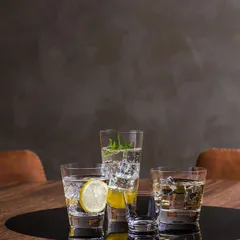 Хайбол (стакан) «Солар» хр.стекло 390мл D=104,H=93мм прозр., изображение 2