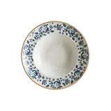 Тарелка глубокая «Виенто» фарфор 450мл D=27см белый,синий