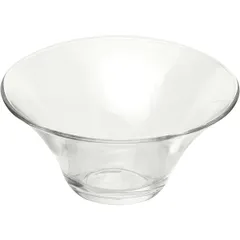 Salad bowl “Aria” glass 250ml D=133,H=70mm clear.