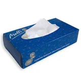 Салфетки бумажные для лица[100шт] целлюл. белый