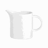 Молочник «Дайринг» фарфор 160мл ,H=80,L=120,B=57мм белый
