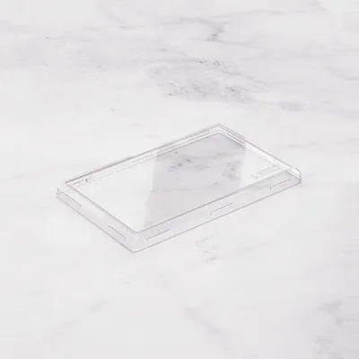 Крышка для бумажного контейнера OneClick 800 мл пластик ,L=12,B=20см прозр.