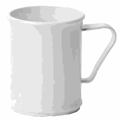 Mug polycarbonate 288ml ,H=95mm beige.