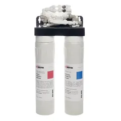 Reverse osmosis water filter “RO-400” with subshell (resource 30,000 l)  polyprop.  11 l , H=50, L=25, B
