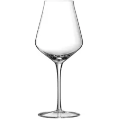 Wine glass “Revil up”  chrome glass  400 ml  D=91, H=232mm  clear.