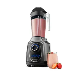 Блендер «KPB-351» металл 1,6л ,H=51,7,L=21,3,B=23,7см 1,7Квт металлич.,черный, изображение 3