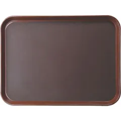 Rubberized rectangular tray “Prootel”  polyprop. , L=51, B=38cm  brown.