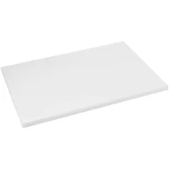 Cutting board polyethylene ,H=18,L=500,B=350mm white