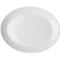 Блюдо «Симплисити» овальное фарфор ,H=20,L=305,B=240мм белый