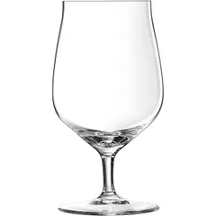 Beer glass "Sequence" glass 370ml clear.