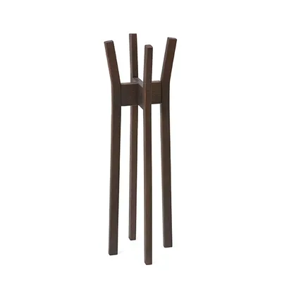 Подставка для ведра для шампанского «Доп» дуб ,H=77см тем.дерево