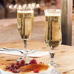 Бокал-флюте «Норманди» стекло 140мл D=50/53,H=171мм прозр., изображение 4