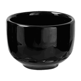 Shot glass for sake “Kunstwerk”  porcelain  45 ml  D=5, H=4cm  black