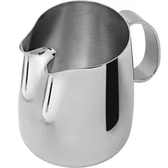 Milk jug “Revolution” split  stainless steel  0.5 l , H=100, L=80/120, B=72mm  metal.