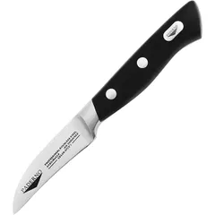 Knife Prof. for cut skins  stainless steel , L=7 cm  black, metal.