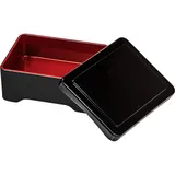 Контейнер для унадзю пластик 0,7л ,H=70,L=175,B=135мм черный,красный