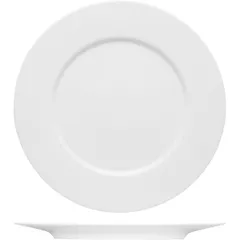 Plate “Purity” small  porcelain  D=29, H=2cm  white