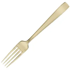 Dessert fork “Flat”  stainless steel , L=17.8 cm  champagne