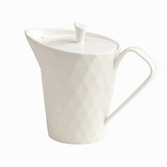 Kettle "Kaleidos" porcelain 1l white