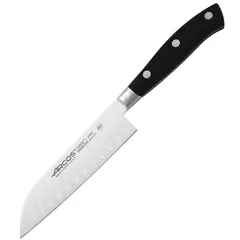 Нож поварской «Ривьера» сталь нерж.,полиоксиметилен ,L=260/140,B=44мм черный,металлич.