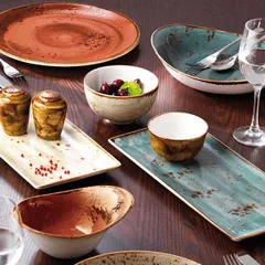 Блюдо «Краф Грин» прямоугольное фарфор ,H=2,L=33,B=19см зелен., изображение 2