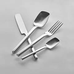 Вилка десертная «Хеи» сталь нерж. ,L=18,5см металлич., изображение 2