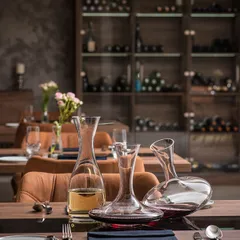 Декантер «Карафс» хр.стекло 1,5л D=8,H=26см прозр., изображение 2