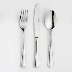 Нож столовый «Ингрис» сталь нерж. ,L=232/120,B=10мм металлич., изображение 2